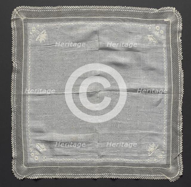 Handekrchief, early 1800s. Creator: Unknown.