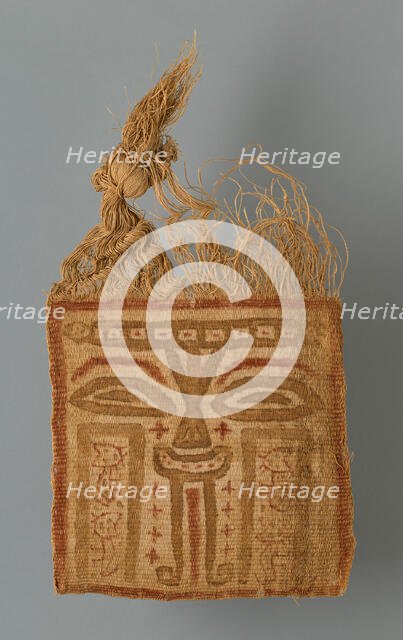 Mummy Mask, Peru, 200/100 B.C.. Creator: Unknown.