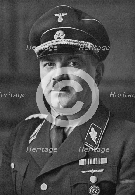 Julius Schreck, member of the SS and chauffeur of Adolf Hitler, 1933. Artist: Heinrich Hoffmann
