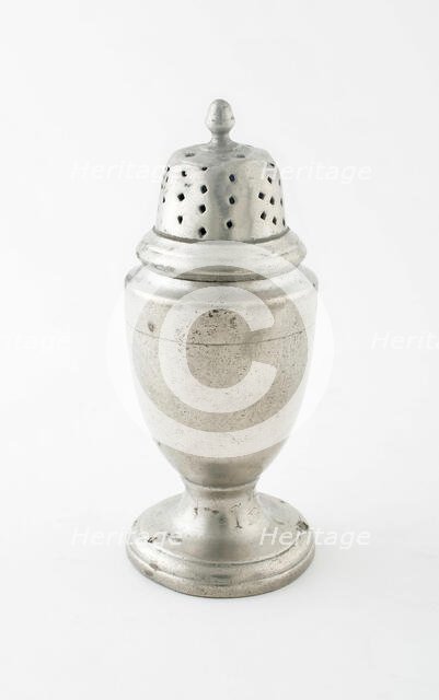 Pepper Shaker, Netherlands, Late 18th century. Creator: Unknown.