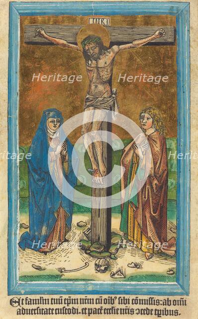 Christ on the Cross, 1485. Creator: Unknown.