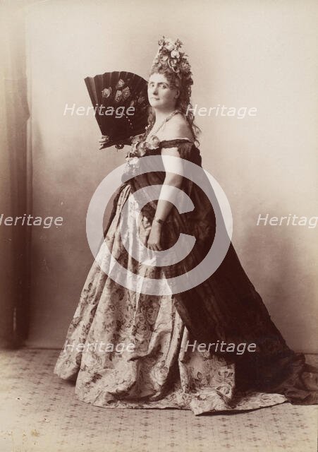 [Countess de Castiglione, from Série des Roses], 1895. Creator: Pierre-Louis Pierson.