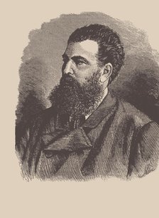 Portrait of the Composer Prince Juri Nikolayevich Golitsyn (1823-1872), 1870. Creator: May, Oskar Bogdanovich (active ca 1870).