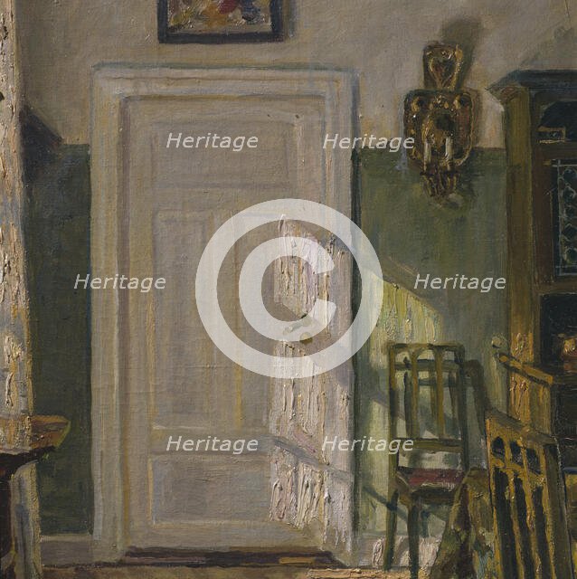 The Dining Room, 1919. Creator: Justus Lundegard.