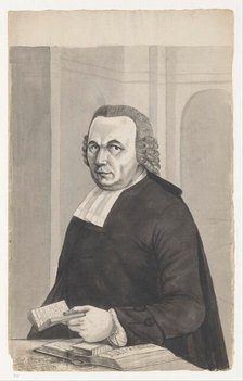 Self-portrait of Jan Brandes, 1789.  Creator: Jan Brandes.