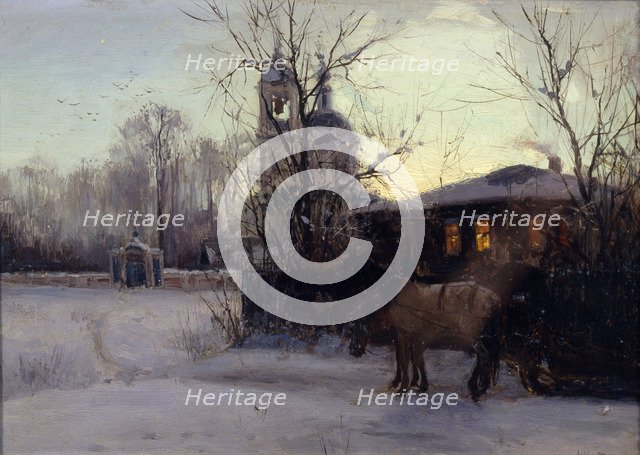 Landscape. Artist: Klodt, Nikolai Alexandrovich (1865-1918)