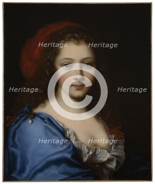 Presumed portrait of Armande Béjart (around 1640-1700), actress, c1660. Creator: Nicolas Mignard.