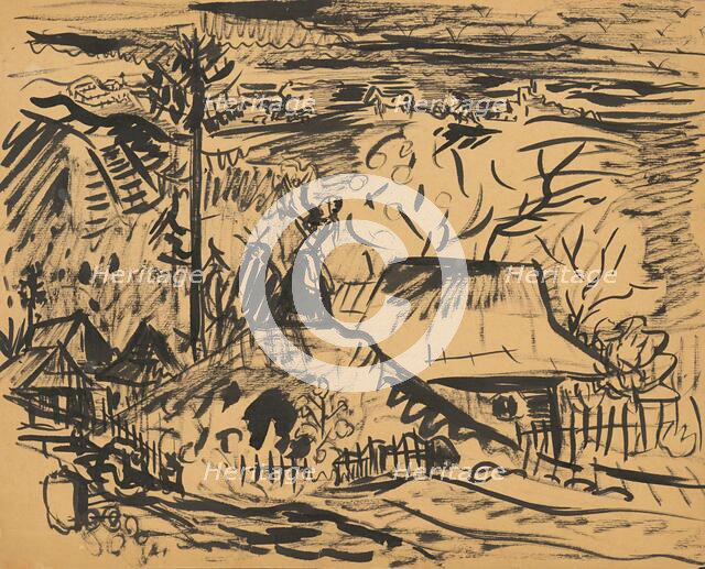 Scene from Orava, c1935. Creator: Arnold Peter Weisz-Kubincan.