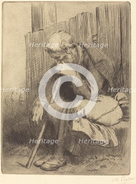 Thinker (Le penseur). Creator: Alphonse Legros.
