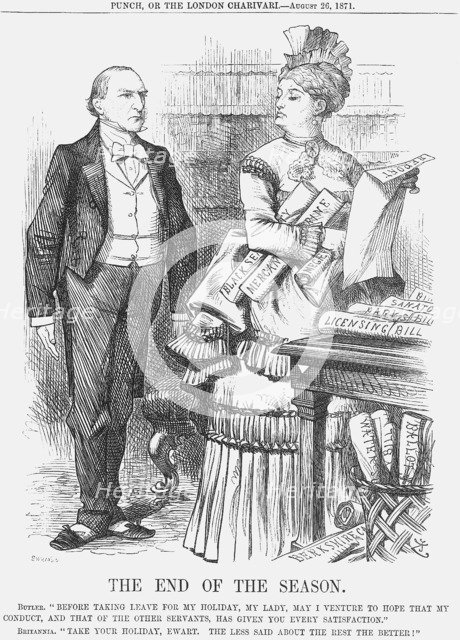 'The End of the Season', 1871. Artist: Joseph Swain