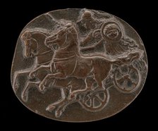 Minerva on a Chariot, 15th or 16th century. Creator: Unknown.