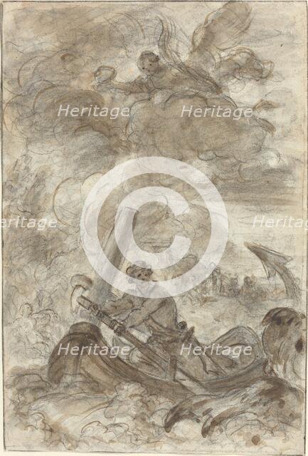 Orlando Kills the Orc with an Anchor. Creator: Jean-Honore Fragonard.