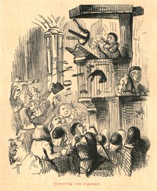'Something like Argument', 1897.  Creator: John Leech.