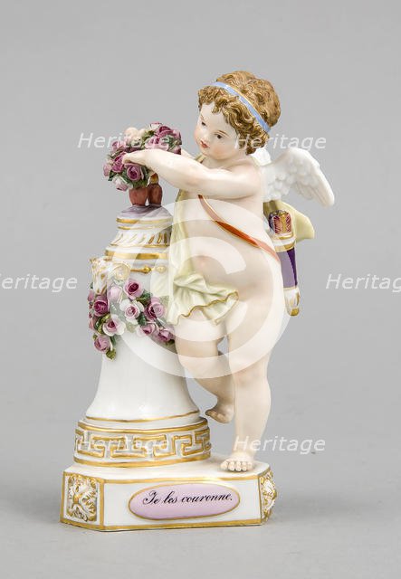 Amor. After Model no. F 3 of 1775, 1850. Creator: Acier, Michel Victor, (after) (1736-1799).