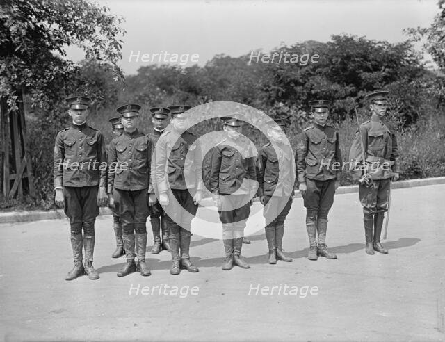 Junior American Guard, Drilling, 1917. Creator: Harris & Ewing.