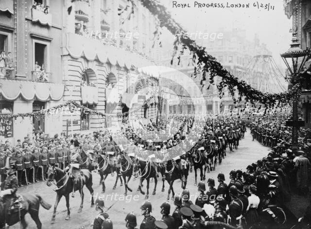 Royal Progress, London, 1911, 1911. Creator: Bain News Service.