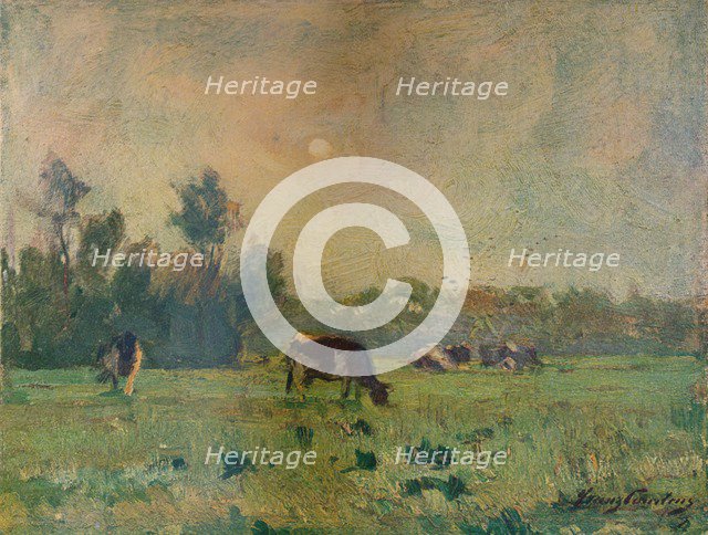 'Matin, Novembre', c1908. Artist: Franz Courtens.