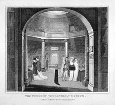 Interior view of the Leverian Museum, Albion Place, Southwark, London, 1806. Artist: Anon
