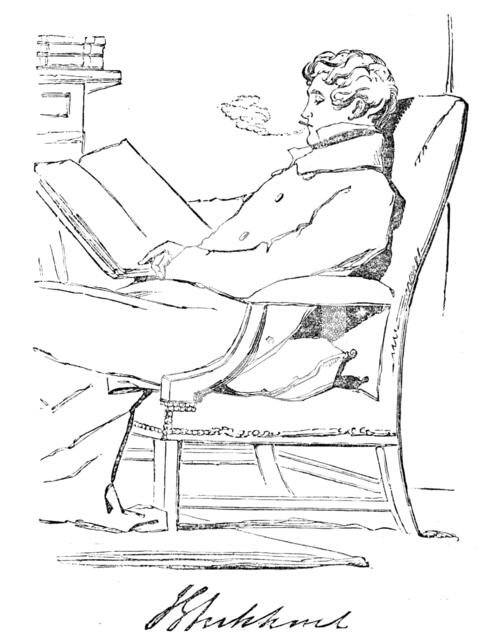 The late J.G. Lockhart, 1854. Creator: Unknown.