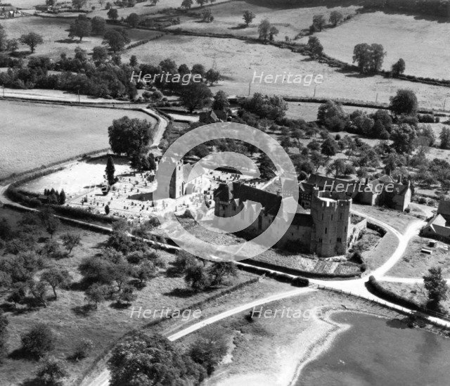 Stokesay Castle, Shropshire, July 1948. Artist: Aerofilms.