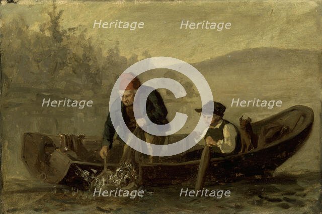 Fisherman, 1873. Creator: Karl Emanuel Jansson.