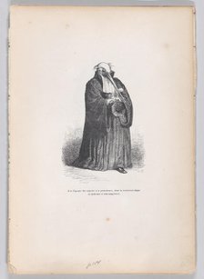 A Stork was called to the presidency... from Scenes from the Private and Public Lif..., ca. 1837-47. Creator: Joseph Hippolyte Jules Caque.