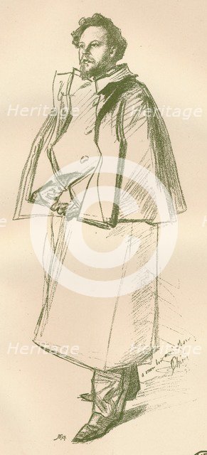 'Portrait of Louis Morin', c1879. Artist: Jules Cheret.