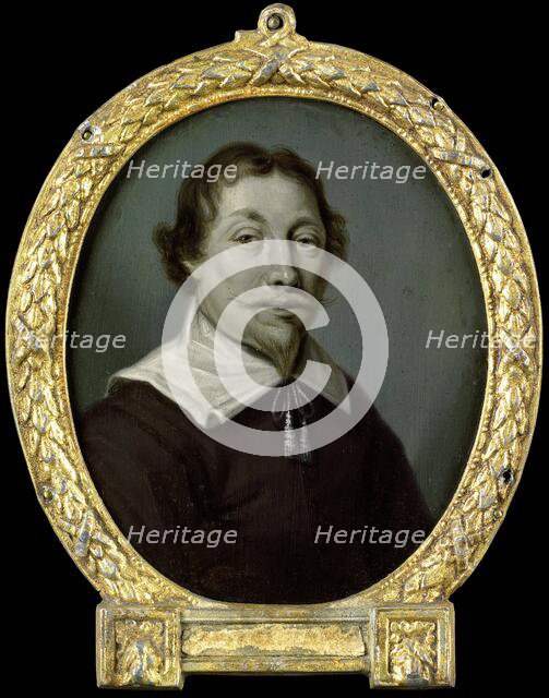 Portrait of Jan van der Veen, Pharmacist and Poet in Deventer, 1700-1732. Creator: Arnoud van Halen.