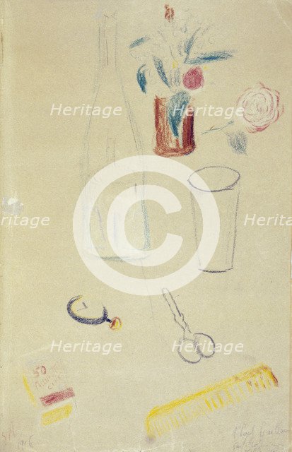 Still Life, c1900.  Artist: Guillaume Apollinaire