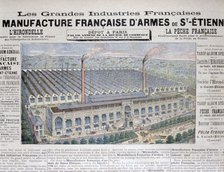 Arms manufacturing industry, St Etienne, 1896. Artist: Unknown