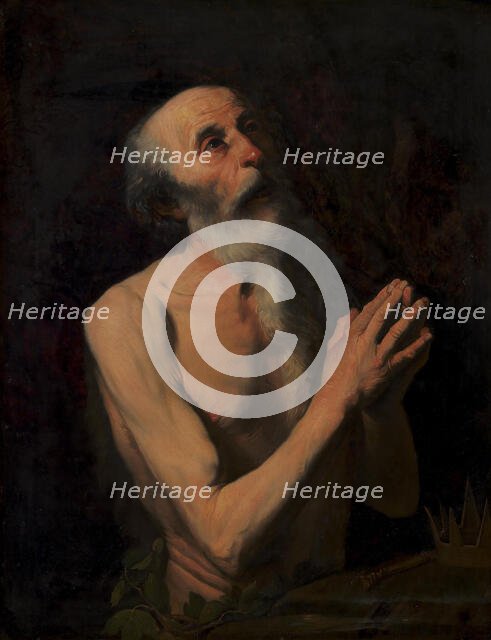Onuphrius the Hermit, 1637-1764. Creator: Jusepe de Ribera.