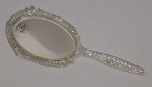 Hand mirror from Mae's Millinery Shop, 1941-1994. Creator: Unknown.