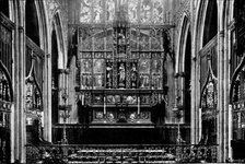 The Cathedrals of Great Britain: Manchester Cathedral - the Reredos, 1895. Creator: Francis Frith & Co.