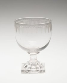 Rummer, England, c. 1800. Creator: Unknown.