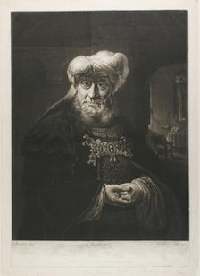 The Rabbi, 1778. Creator: William Pether.