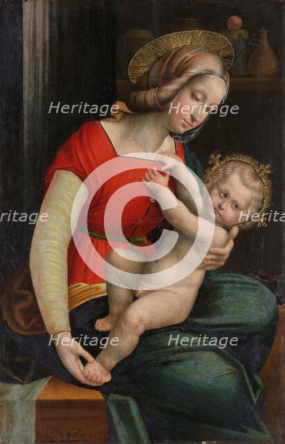 Madonna and Child, 1526. Creator: Defendente Ferrari.