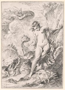Andromeda (Andromède), 1734. Creator: François Boucher (French, 1703-1770).