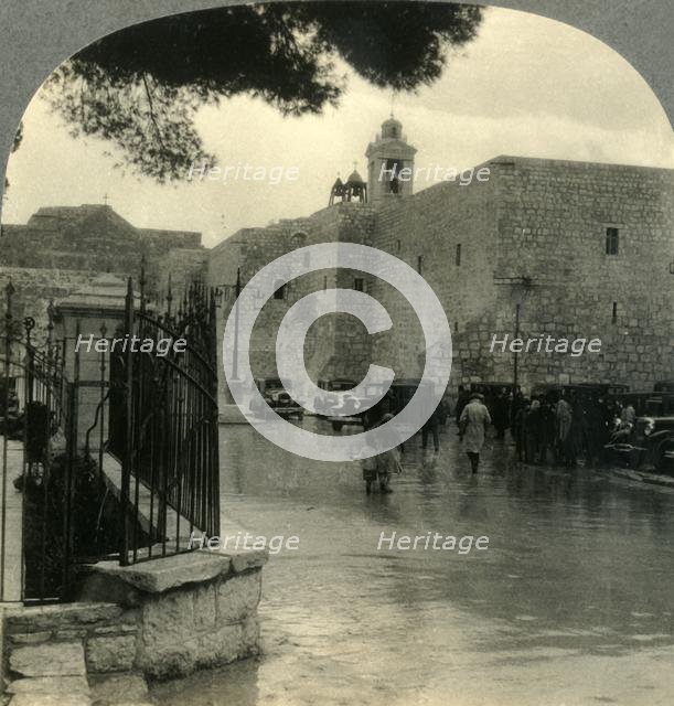 'The Church of the Nativity, Built Where Jesus was Born, Bethlehem, Palestine', c1930s. Creator: Unknown.