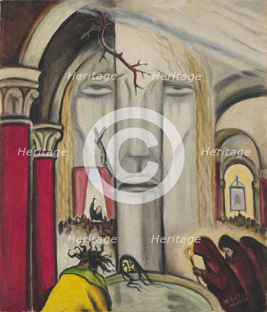 Il volto di Cristo, 1949. Creator: Martini, Alberto (1876-1954).