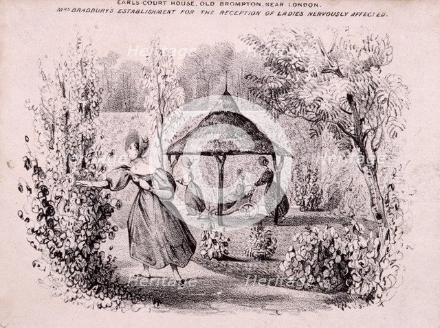 Earl's Court House, Brompton, London, c1850. Artist: GE Madeley