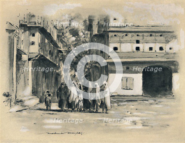 'Moslem Woman', 1903. Artist: Mortimer L Menpes.