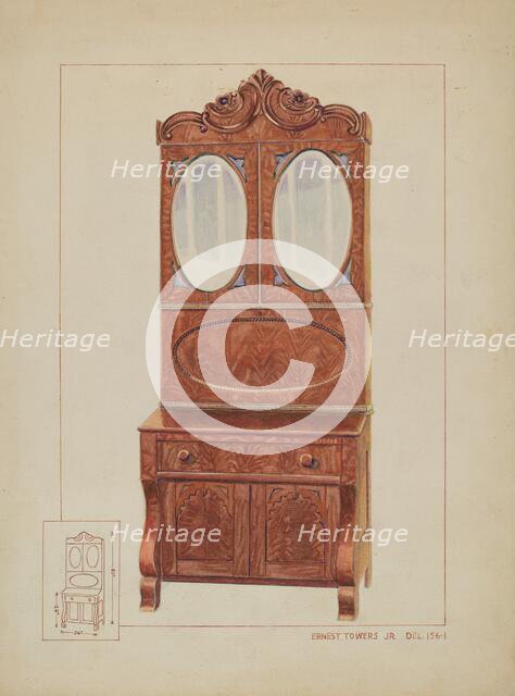 Secretary, c. 1937. Creator: Ernest A Towers Jr.