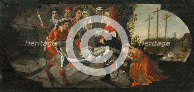 The Entombment of Christ, 1580-1620. Creator: Unknown.