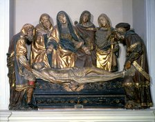 Burial of Christ', sculptural group from the Convent of San Jeronimo of Granada, by Jacobo Floren…