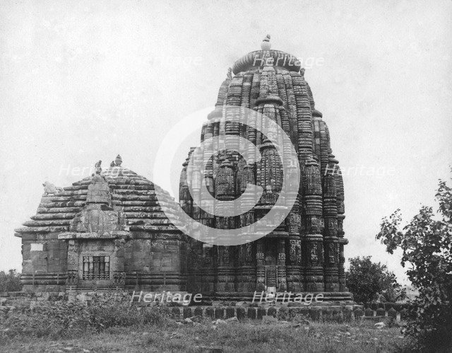 Lingaraj temple, Bhubaneswar, Orissa,  India, 1905-1906. Artist: FL Peters