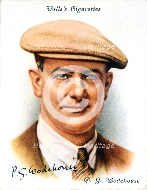 PG Wodehouse, English novelist and writer, 1937. Artist: Anon