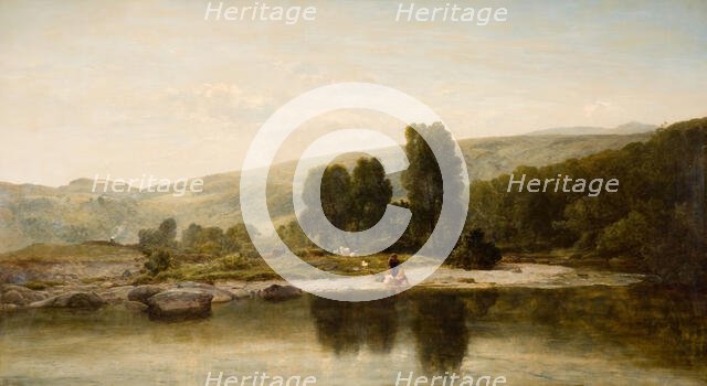 Landscape, 1885. Creator: Thomas Danby.