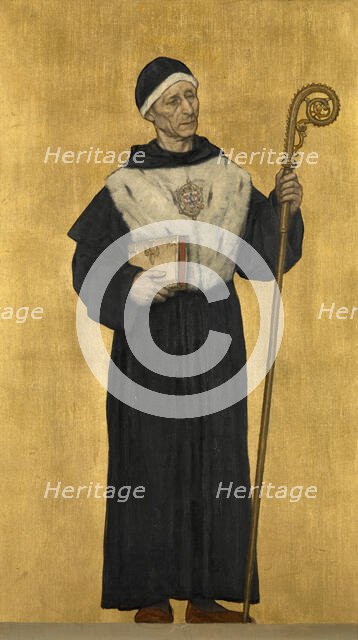Abbot of the Eekhout Abbey, 1889. Creator: Albrecht De Vriendt.