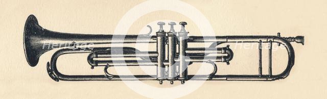 'Chromatic Trumpet', 1895. Creator: Unknown.