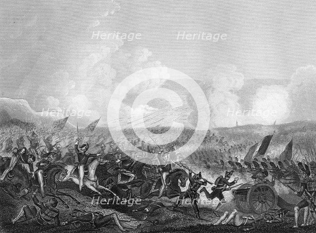 Battle of Salamanca, Spain, 22 July 1811 (c1857).Artist: DJ Pound
